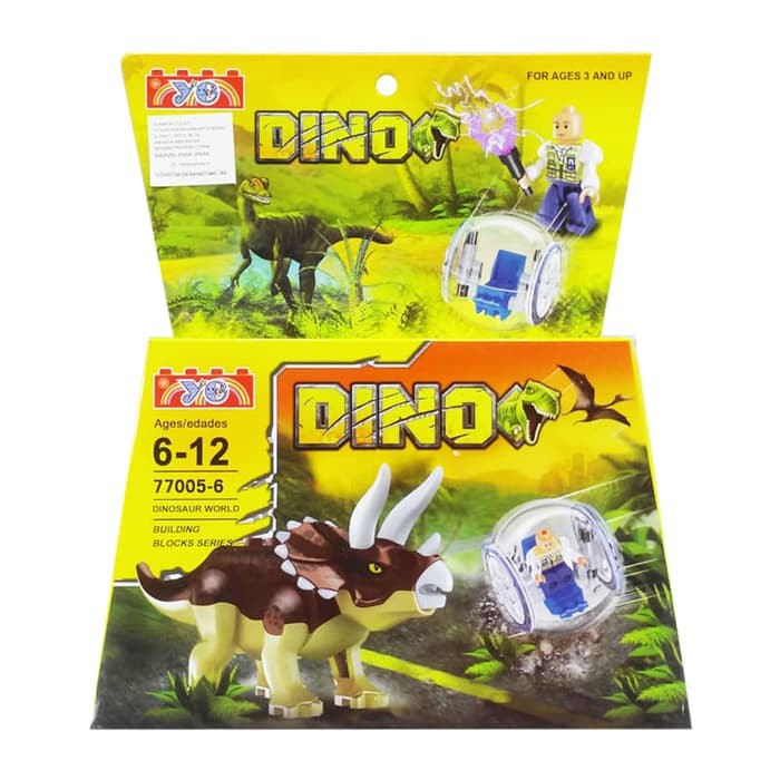 Jual Lego Yg Dino Jurassic World 77005 6 Triceratops Shopee Indonesia 6956