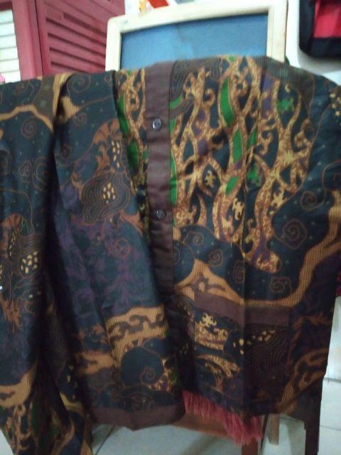 Piyama Batik Anak (5-13th)full Obras