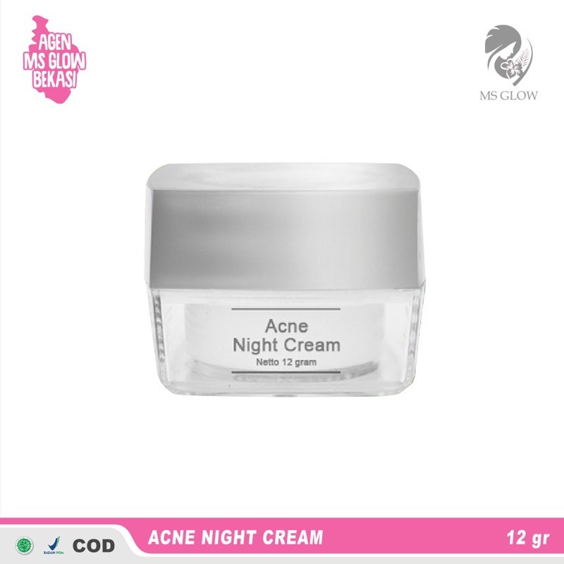 NIGHT CREAM  / CREAM MALAM MS GLOW NEW PACK