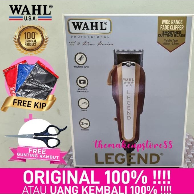 ORI alat cukur rambut cliper Wahl Legend / cukuran wahl