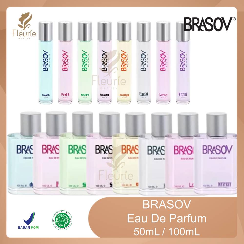 Brasov Eau De Parfum 50ml / 100ml - Parfum Brasov Unisex Pria Wanita Halal Original BPOM