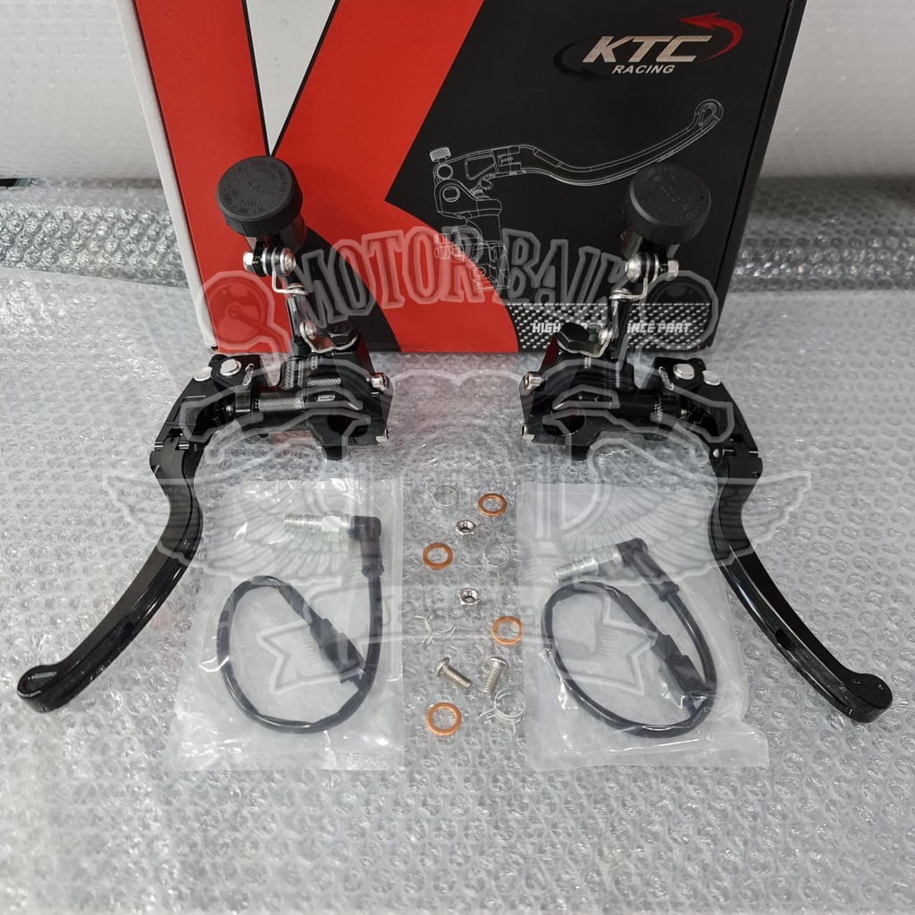 master rem atas set KTC racing original kanan tabung kiri tabung hitam cocok nmax pcx xmax custom ki