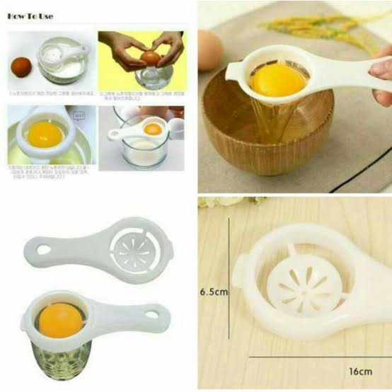 Pemisah Kuning Telur Simpel Egg Separator Alat Pemisah Kuning Putih Telur Pemisah Telur Simpel