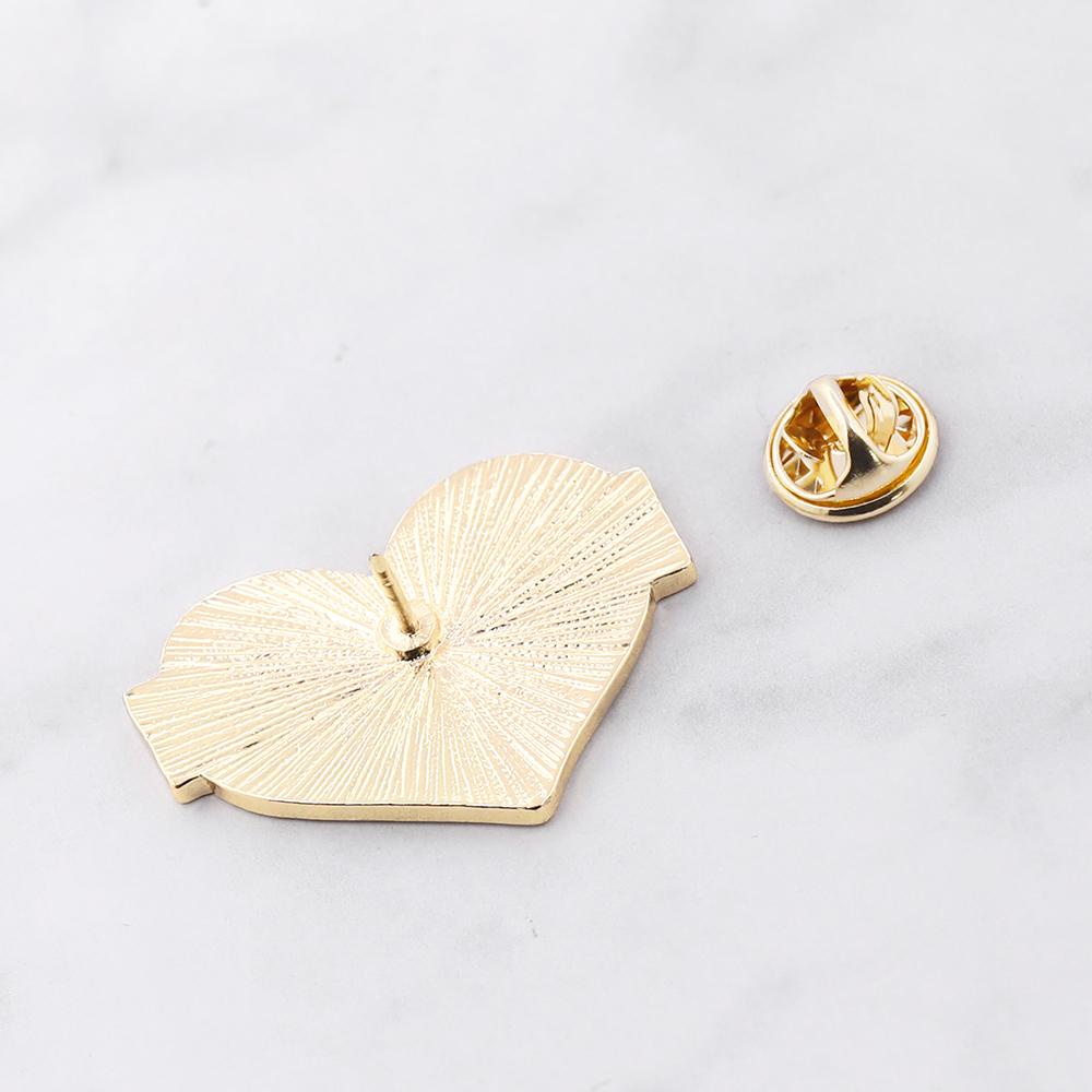 R-flower Badge Fashion KPOP Pria Team Nama Pin