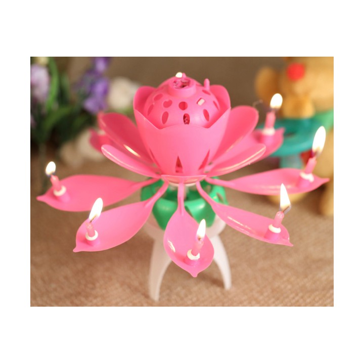 Lilin Teratai Musik / CND 350/Flower Candle /Lilin Music