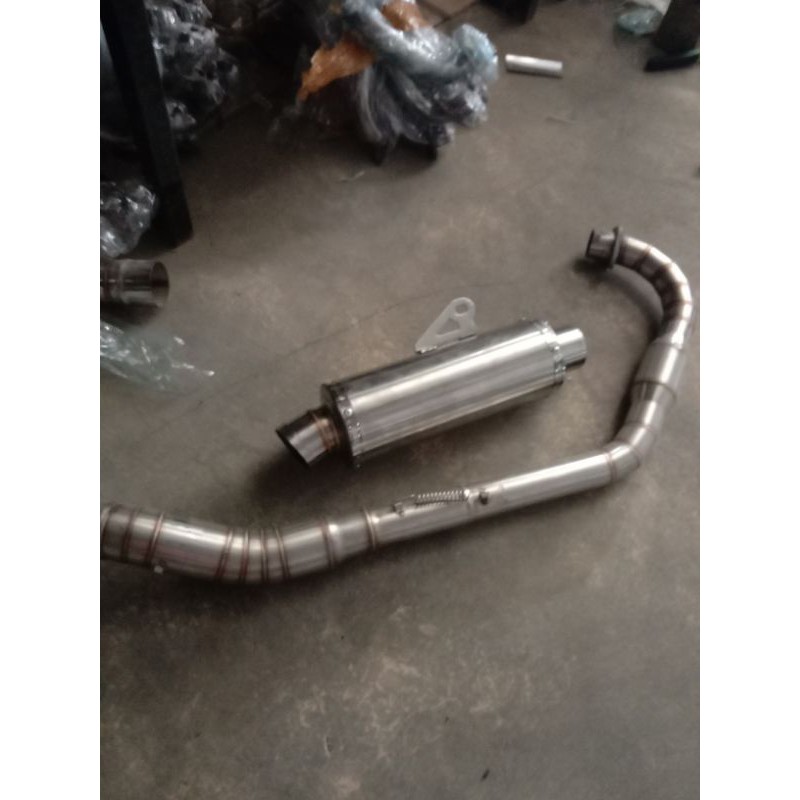 knalpot kompetisi cb gl tiger megapro leher boom