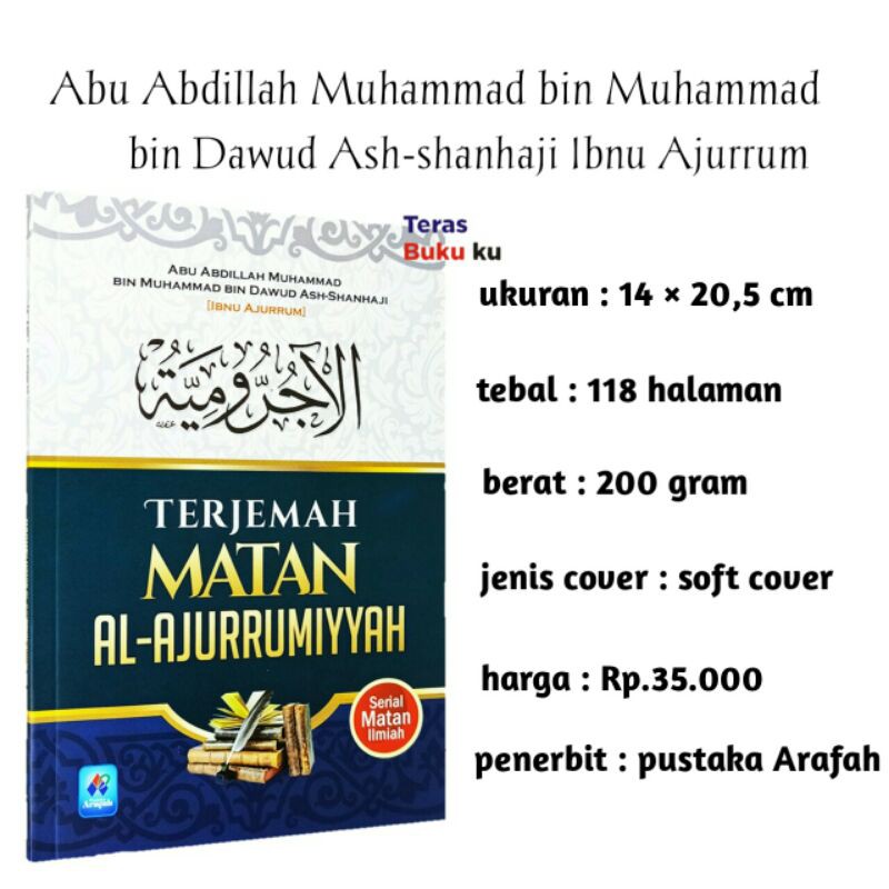 TERJEMAH MATAN ALAJURRUMIYYAH Serial Matan Ilmiah