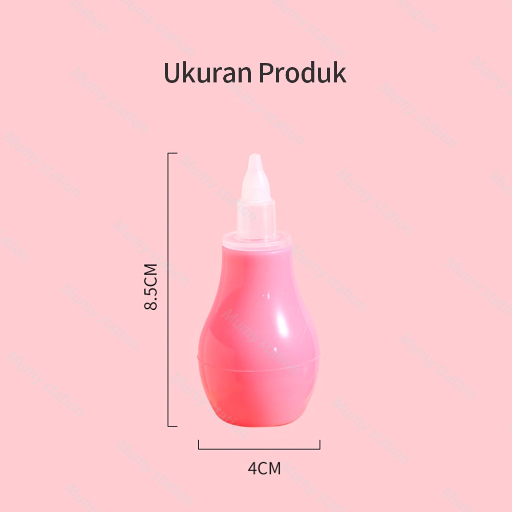 Baby Infant Nasal Vacuum Mucus Suction Aspirator Nose Clean