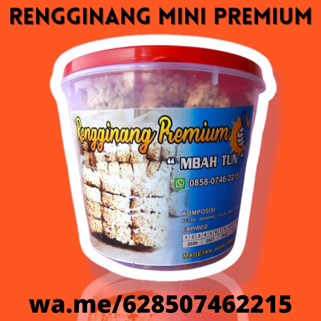 

RENGGINANG KETAN MINI PREMIUM JAJANAN KHAS MAGETAN JAWA ANEKA RASA ASLI KETAN 100%