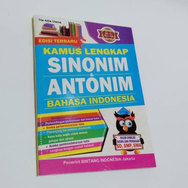 Kamus Lengkap Sinonim Antonim Bahasa Indonesia