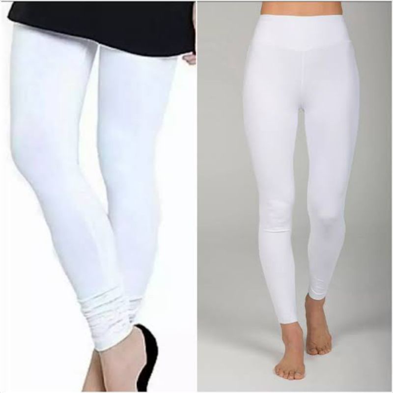 celana putih panjang wanita/ CELANA LEGGING BAHAN SPANDEK/CELANA LEGGING UKURAN L s.d XXXL/celana legging wanita/ Legging Panjang Spandex Premium