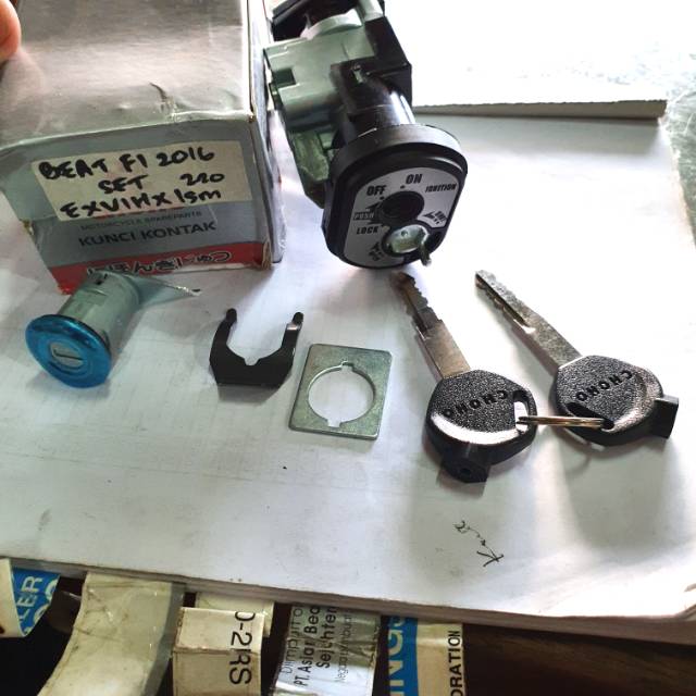 Kunci kontak set beat esp 2016 2017 2018 2019 depan belakang CHOHO