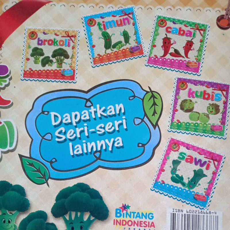 Buku Cerita Dongeng BROKOLI Untuk Anak / Bilingual