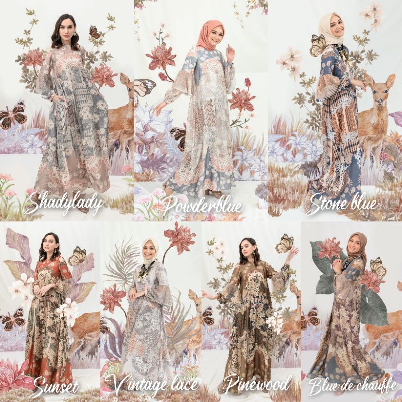 Pakarena Series Wearingklamby (Nada Dress/Melody Dress/Allegra Tunic/Kyra Blouse/Abimana Shirt)