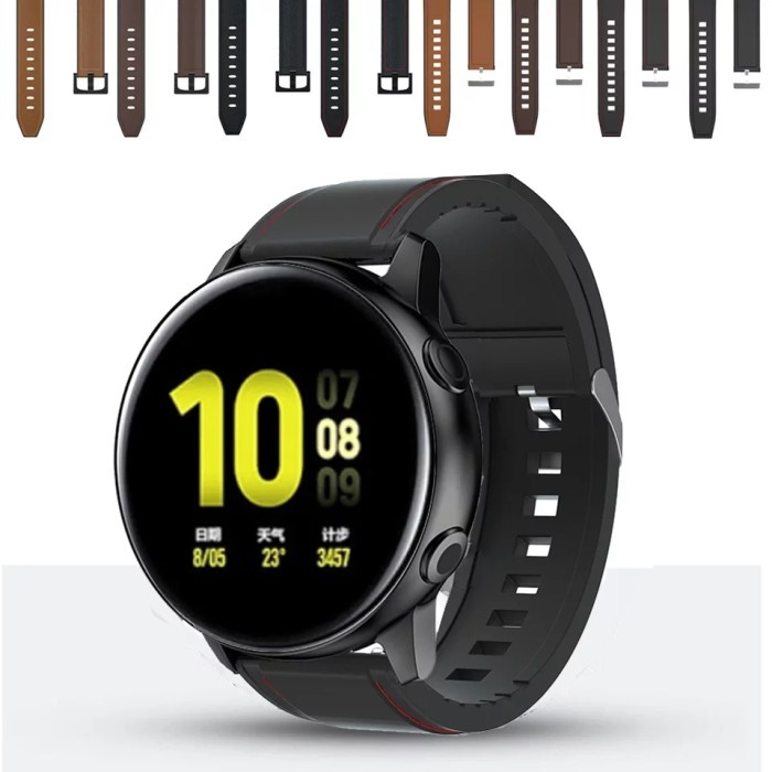 TALI JAM LEATHER RUBBER SAMSUNG GALAXY ACTIVE 2 1 STRAP SMARTWATCH
