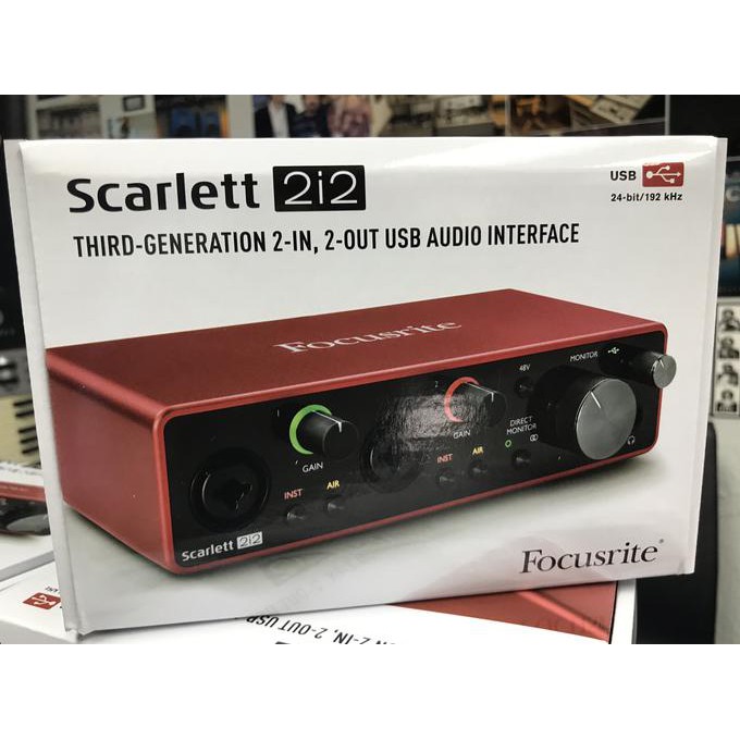FOCUSRITE SCARLETT 2I2