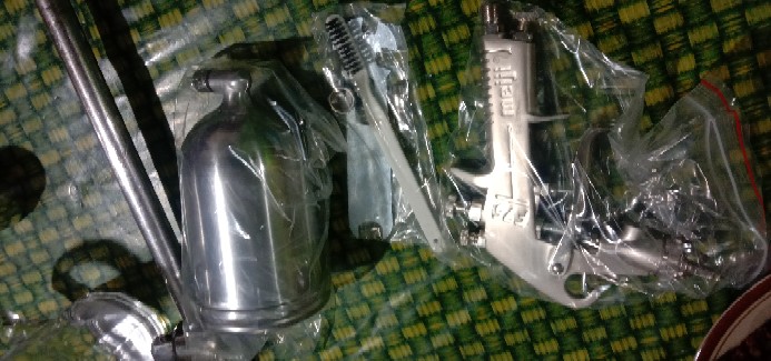 Meiji Spray Gun Spet Cat Tabung Atas F75 400cc