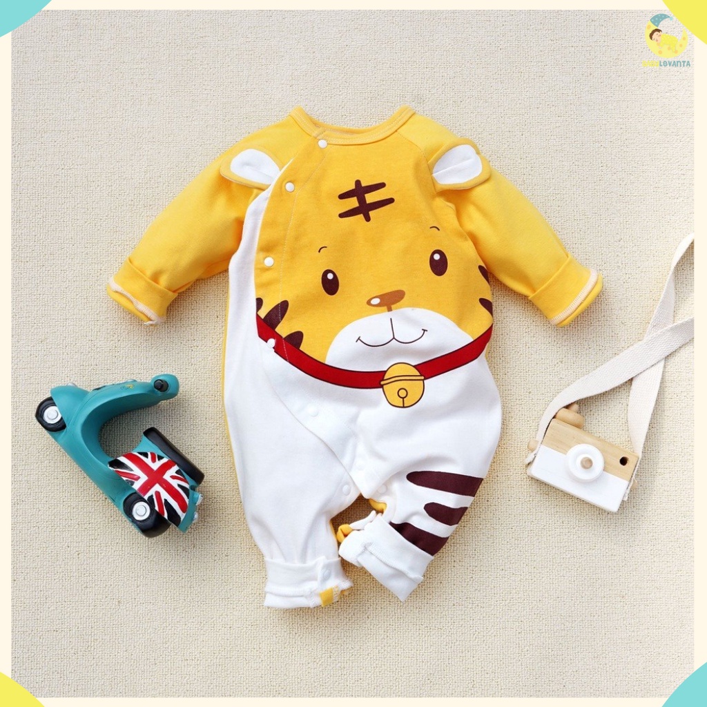 [COD] jumper bayi laki-laki usia 0-24 bulan / jumper lucu MOTIF HARIMAU /katun import premium/Babylovanta