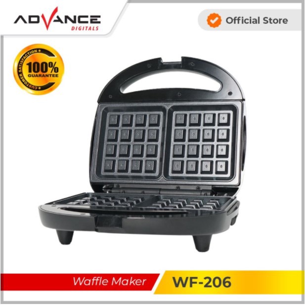 Advance Waffle Maker Cetakan Waffle Alat Cetak Waffle 2 Lapis WF-206