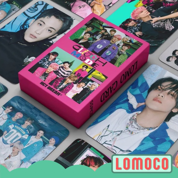 [COD] LOMO Card 54 pcs KPOP NCT DREAM GLITCH MODE 2022 Album Photocards Kartu Koleksi