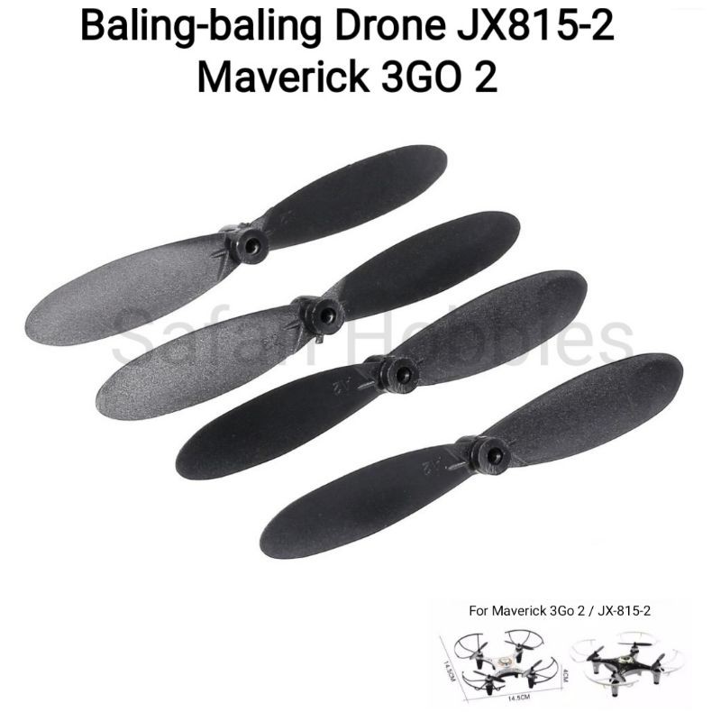 Baling-baling Drone Maverick 3GO / JX815-2 / WLRC KK8 [COD]