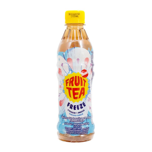 

SOSRO Fruit Tea Freeze 350ml - Teh Rasa Stroberi Anggur