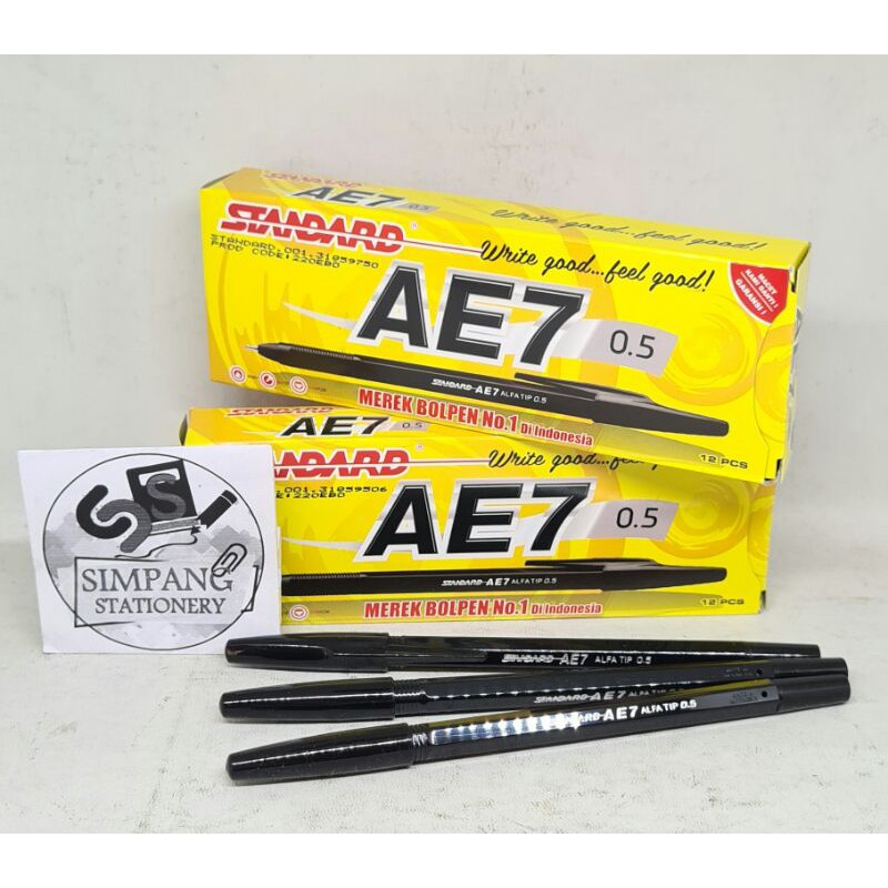 

Standard AE7 Pulpen isi 12 /dsn