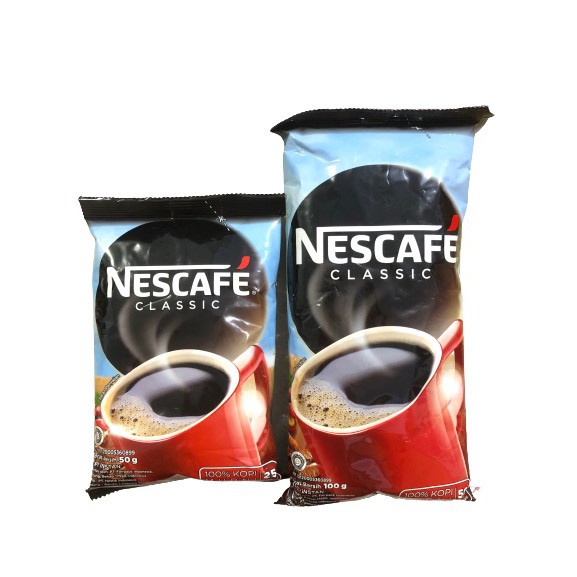 Nescafe Clasic 50,100g/centraltrenggalek