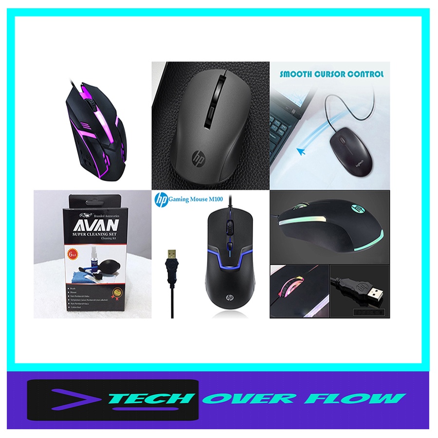 Mouse Wired / Mouse Usb Kabel