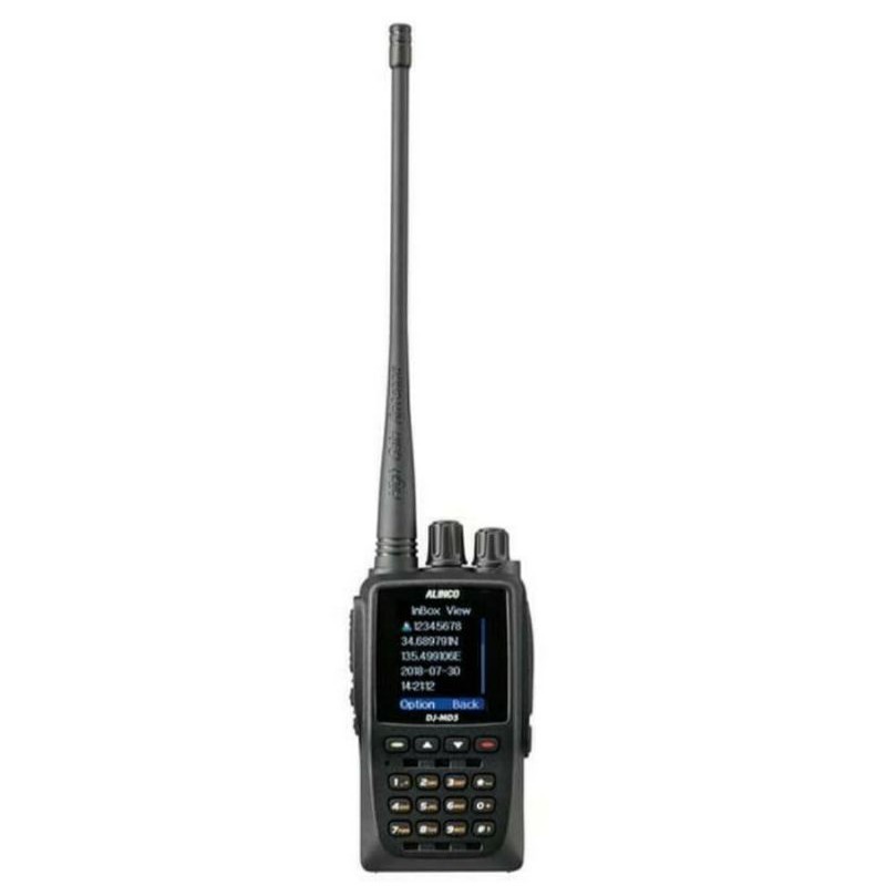 HT ALINCO DJ-MD6 DUALBAND V UHF 340-400 ORI GARANSI HT DMR DIGITAL DJMD6