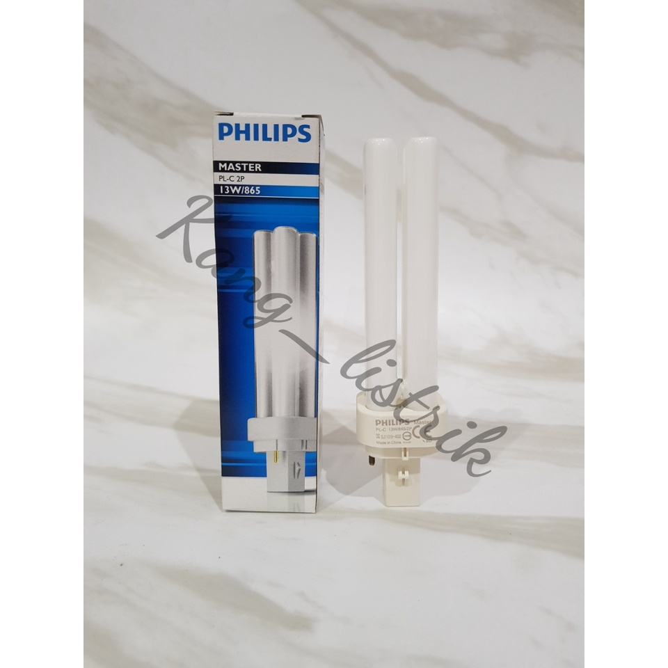 Lampu PL-C 2P Philips 13Watt / PLC Philips 13W / Lampu Tusuk Philips