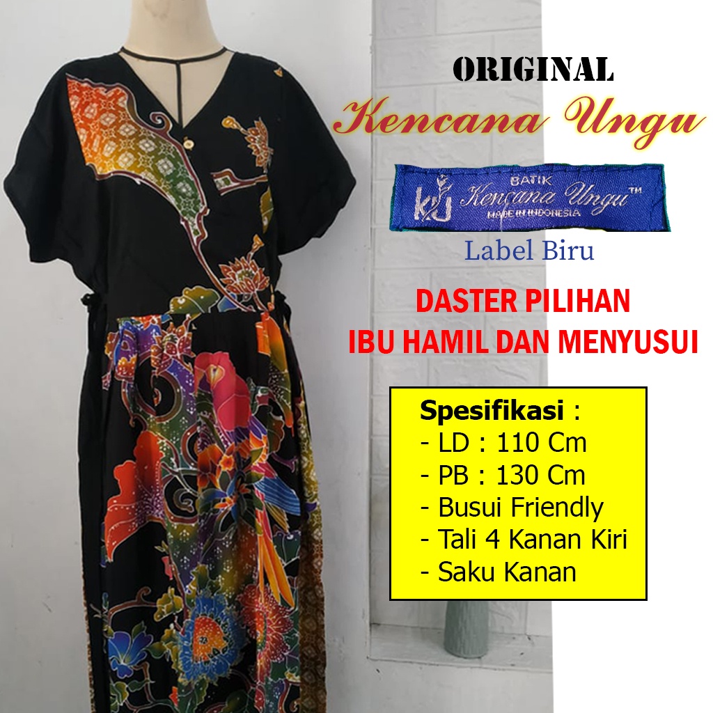 Baju Daster Dress Ibu Hamil Bumil Dan Menyusui Bukaan Kanan Kiri Kekinian