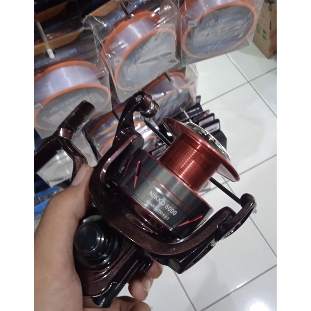 Reel Fugu Nikko Salt Water 1000 2000 3000 4000 6000 Power Handle