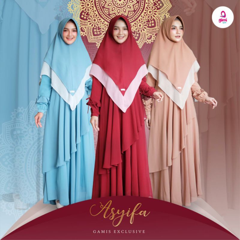 GIMI HIJAB ASYIFA GAMIS EXCLUSIVE