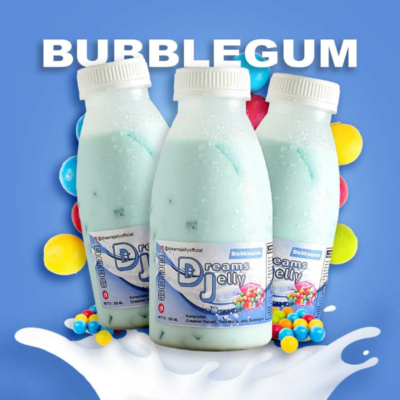 

Dreams Jelly Minuman Laris (Bubblegum)