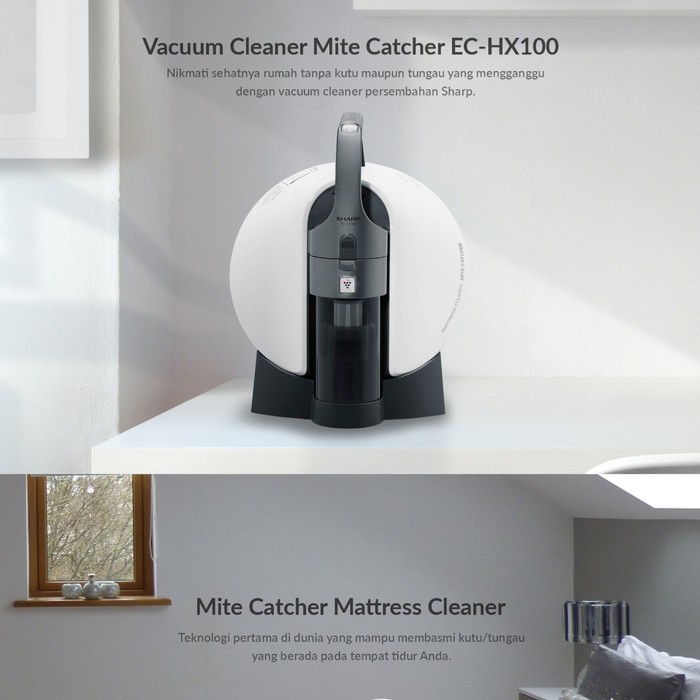 Vacuum Cleaner Mite Catcher Sharp ECHX-100YS / Vacuum Sharp ECHX100
