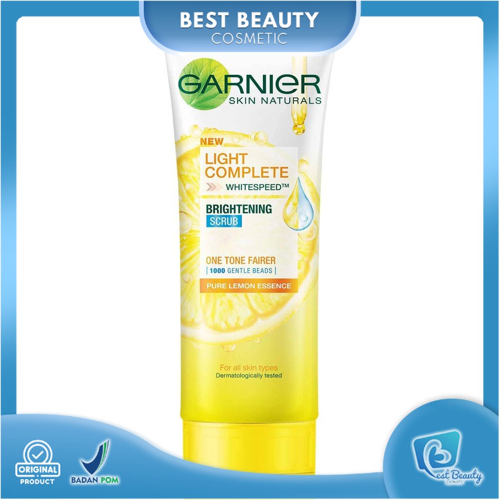 ★ BB ★ GARNIER Light Complete Brightening Scrub White Speed - Kuning