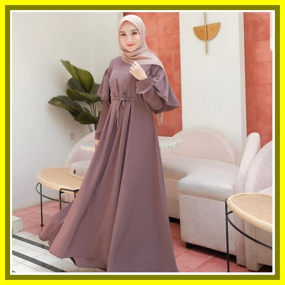 [New]Gamis Terbaru Original Nibras Nb B20 Gamis Modern Kondangan Baju Muslim 2022 Terbaru/Gamis Wani