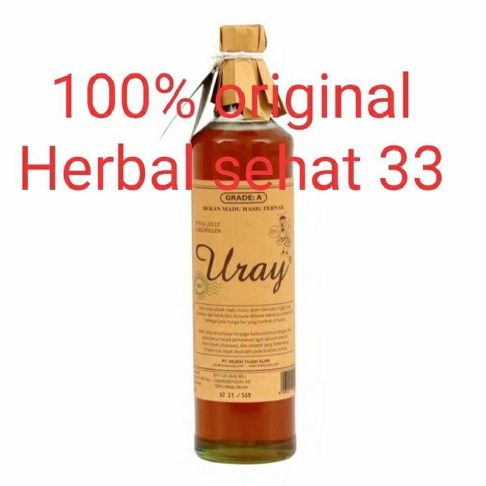 

Ge602G Madu Uray Natural Honey Isi 875Ml Asli 100% Ds5