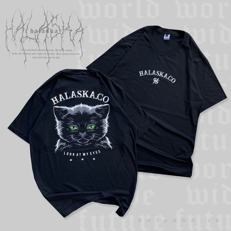 Kaos SABLON Distro halaska