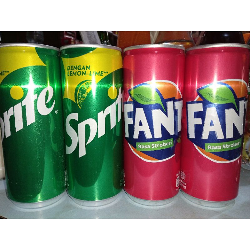 Jual Minuman Sprite Fanta Kaleng 250ml Shopee Indonesia 2648