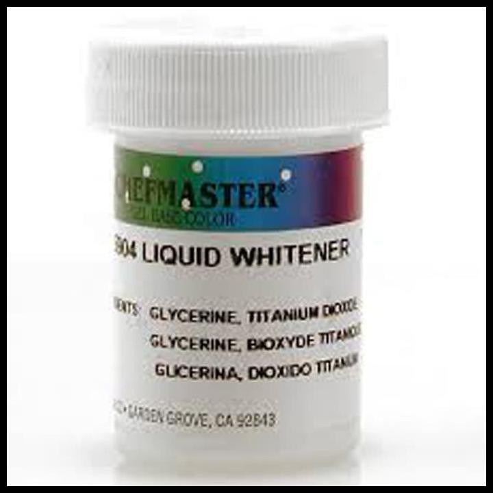

Chefmaster White Liquid Whitener Pewarna Putih