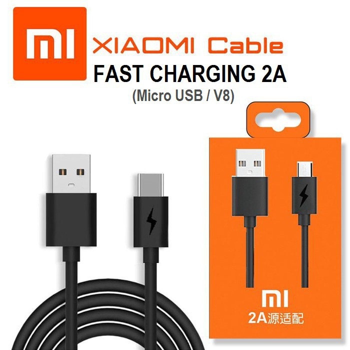 KABEL DATA MICRO XIAOMI/KABEL DATA XIAOMI TYPE C/KABEL DATA XIAOMI V8