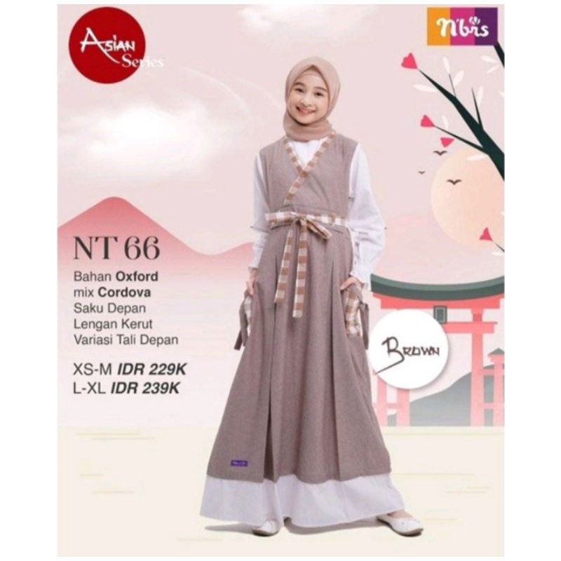 Gamis remaja Nibras teen NT 066