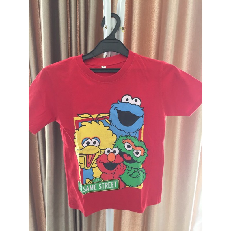 Kaos anak sesame street