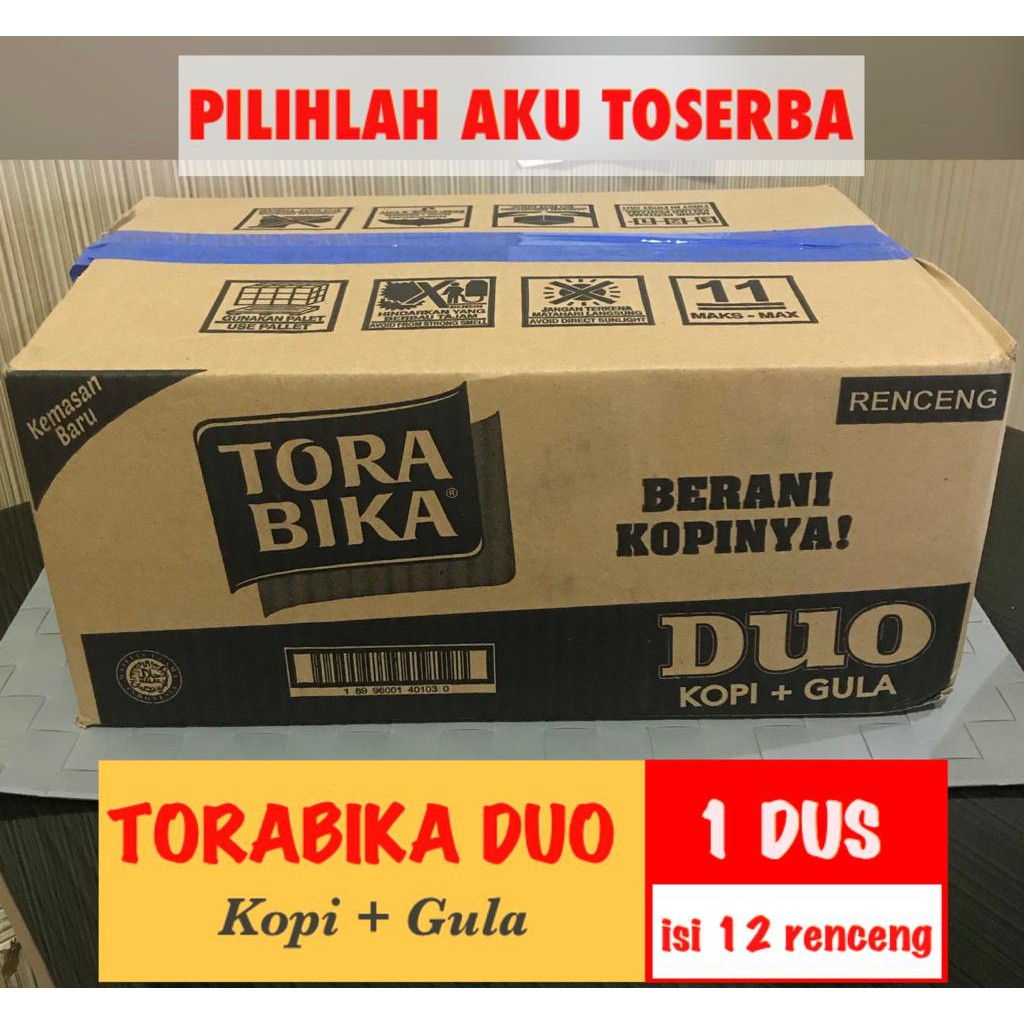 

Kopi Torabika Duo 25gr x 10pcs (HARGA 1 DUS)