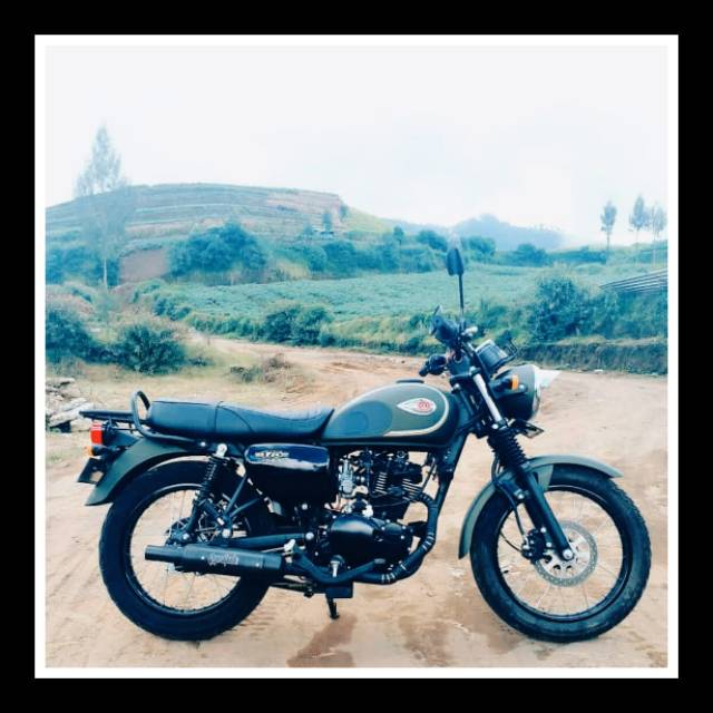 Kawasaki W175 — Freeflow · Black — foto 3