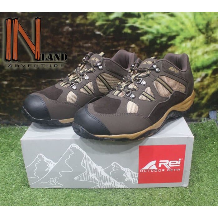 SEPATU GUNUNG REI PRIA / SEPATU GUNUNG REI AMUSE ORIGINAL - Cokelat barang berkualitas
