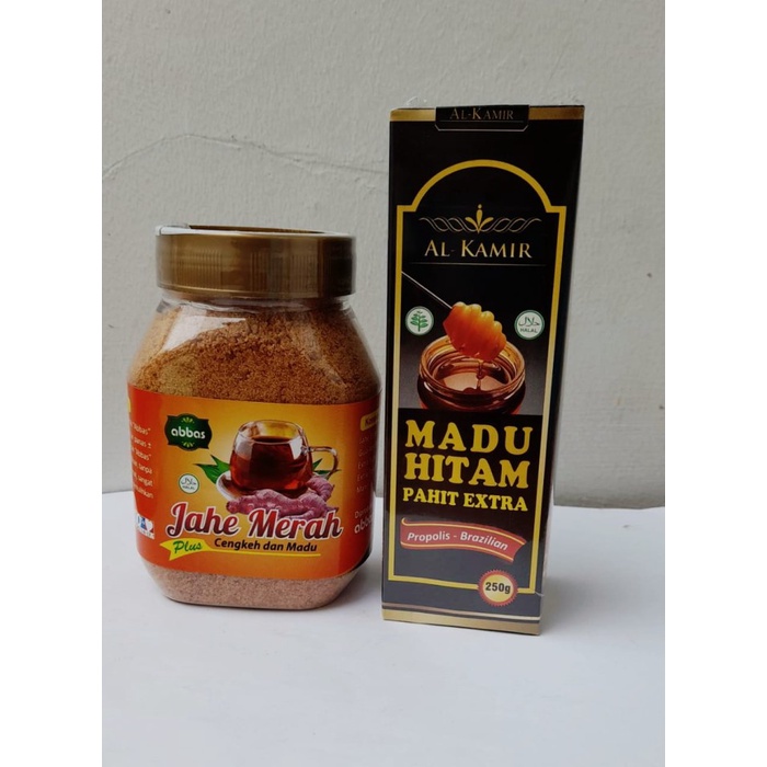 

PAKET JAHE MERAH ABBAS PLUS MADU HITAM PAHIT SUPER TER AMPUH