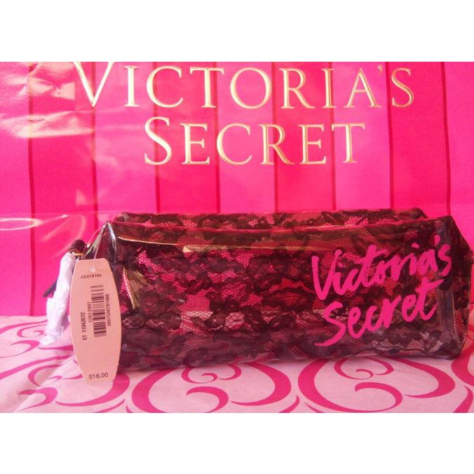 Pouch Victoria Secret, Dompet VS, tas makeup VS